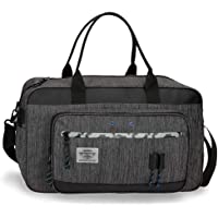 Pepe Jeans Raw Bolsa de Viaje Gris 50x27x27 cms Poliéster 36.45L
